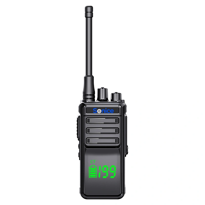 IP68 Waterproof walkie-talkie with hidden display