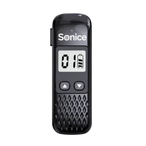 SC-608 is a wearable micro talk walkie talkie with crystal-clear sound quality